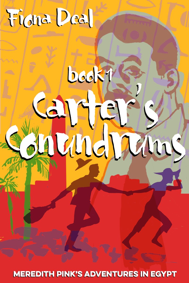 An image of the cover of the Fiona Deal book, Carter's Conundrums
