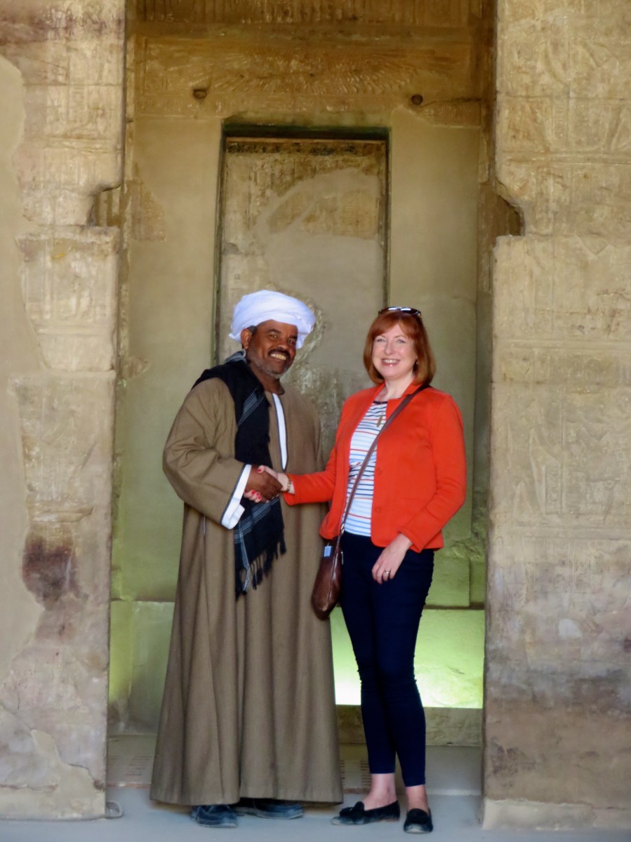 A photo of Fiona Deal and Mahmoud Farouk